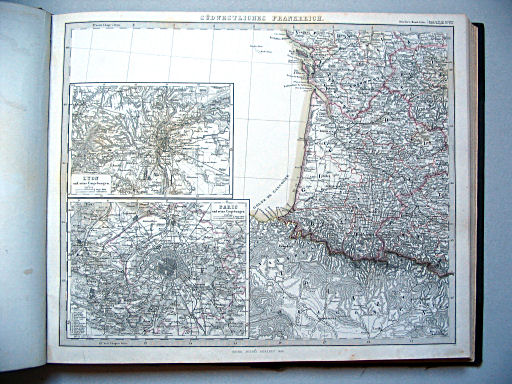 Stielers Hand-Atlas, 1859
14d. Südwestliches Frankreich (1858)