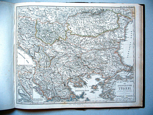 Stielers Hand-Atlas, 1859
38b. Die europäische Türkei (1858)