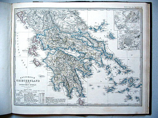 Stielers Hand-Atlas, 1859
38c. Königreich Griechenland und die Ionischen Inseln (1858)