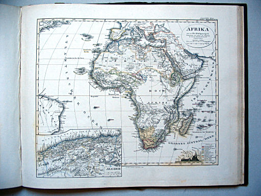 Stielers Hand-Atlas, 1859
40. Afrika (1858)