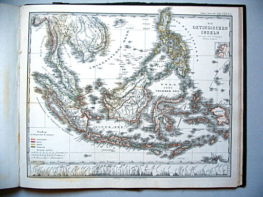 Stielers Hand-Atlas, 1859
44c. Die Ostindischen Inseln (1858)