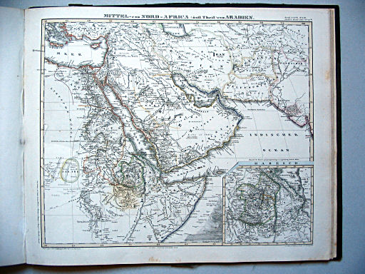 Stielers Hand-Atlas, 1859
45b. Mittel- und Nord-Africa (östl. Theil) und Arabien (1859)