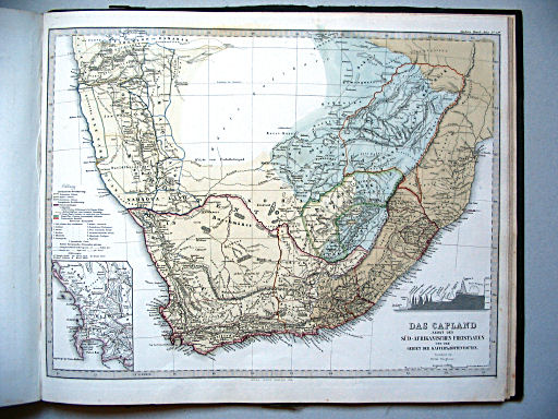 Stielers Hand-Atlas, 1859
45d. Das Capland (1858)