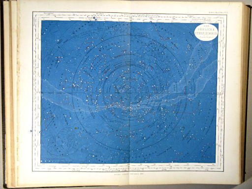 Stielers Hand-Atlas, 1863
5b. Der südliche Stern-Himmel (1862)