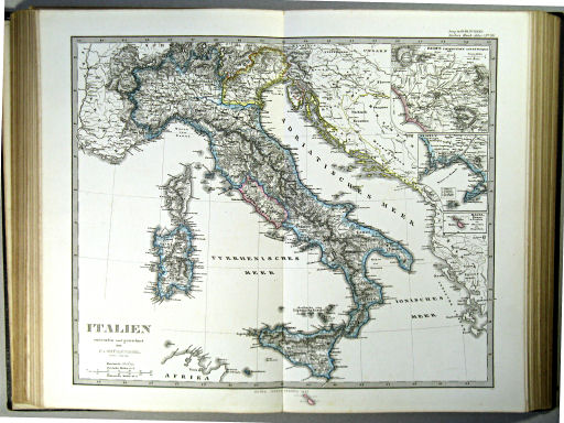 Stielers Hand-Atlas, 1863
33. Italien (1862)