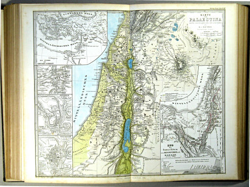 Stielers Hand-Atlas, 1863
42b. Karte von Palaestina (1861)