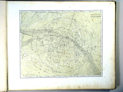 Stielers Hand-Atlas, 1864
5a. Der nördliche Stern-Himmel