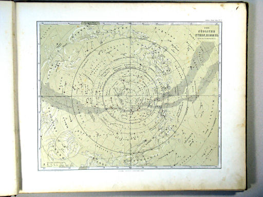 Stielers Hand-Atlas, 1864
5b. Der südliche Stern-Himmel