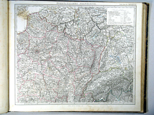Stielers Hand-Atlas, 1864
14c. Nordöstliches Frankreich