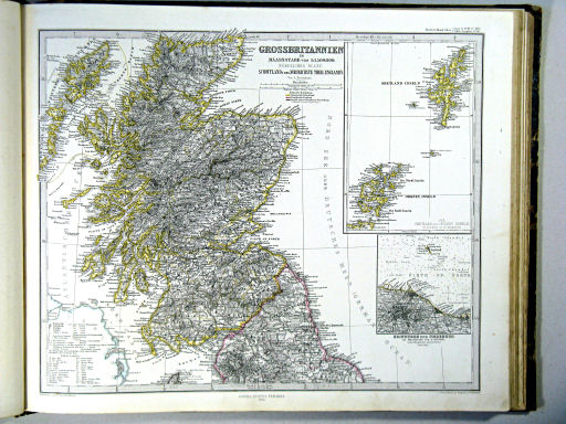 Stielers Hand-Atlas, 1864
15c. Grossbritannien. Nördliches Blatt