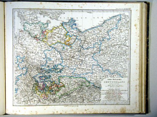 Stielers Hand-Atlas, 1864
22a. Nord-Östliches Deutschland