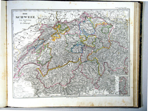 Stielers Hand-Atlas, 1864
32. Die Schweiz
