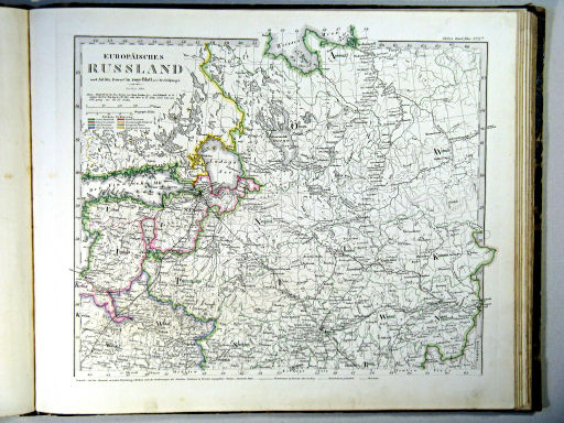 Stielers Hand-Atlas, 1864
37b. Europäisches Russland (nördliches Blatt)