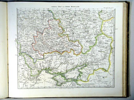 Stielers Hand-Atlas, 1864
37c. Europäisches Russland (südliches Blatt)