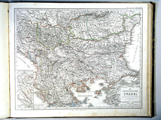 Stielers Hand-Atlas, 1864
38b. Die Europaeische Türkei