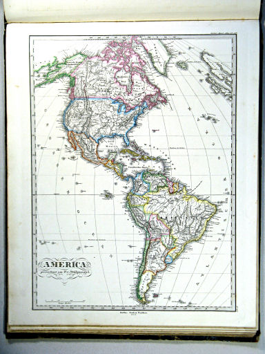 Stielers Hand-Atlas, 1864
41a. America