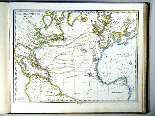Stielers Hand-Atlas, 1864
41c. Der Atlantische Ocean