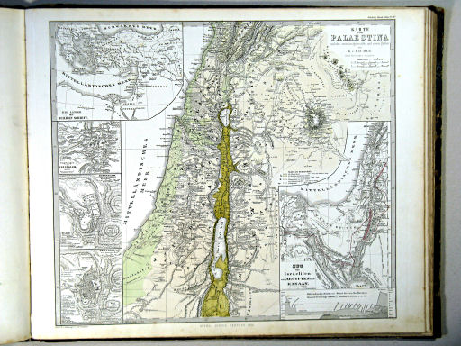 Stielers Hand-Atlas, 1864
42b. Karte von Palaestina
