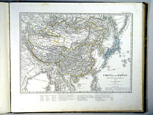 Stielers Hand-Atlas, 1864
43c. China und Japan