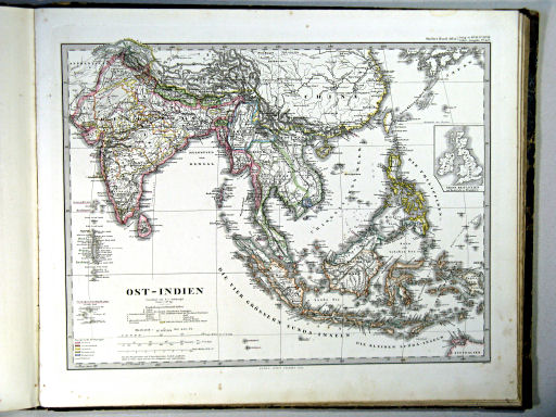 Stielers Hand-Atlas, 1864
44a. Ost-Indien