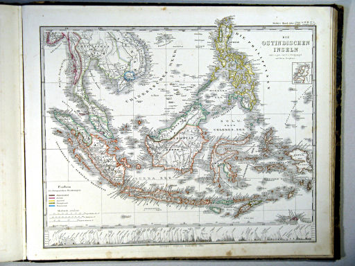 Stielers Hand-Atlas, 1864
44c. Die Ostindischen Inseln