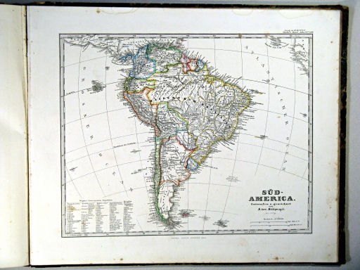 Stielers Hand-Atlas, 1864
49a. Süd-America