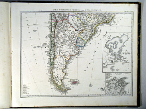 Stielers Hand-Atlas, 1864
49c. Der südliche Theil von Süd-America