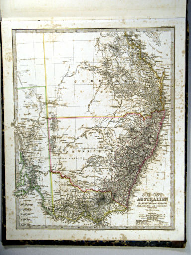 Stielers Hand-Atlas, 1864
50c. Süd-Ost-Australien