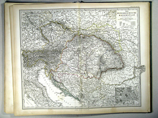 Stielers Hand-Atlas, 1867
26. Der Oesterreichische Kaiserstaat (1867)