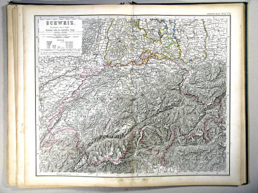 Stielers Hand-Atlas, 1867
32. Schweiz (1867)