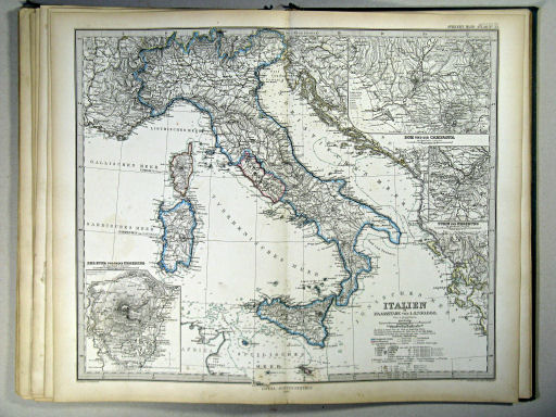 Stielers Hand-Atlas, 1867
33. Italien (1867)