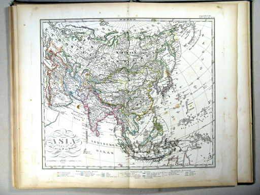 Stielers Hand-Atlas, 1867
39. Asia (1867)