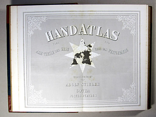 Stielers Hand-Atlas, 1869
Titelblad (kaartblad Nº&nbsp;1)