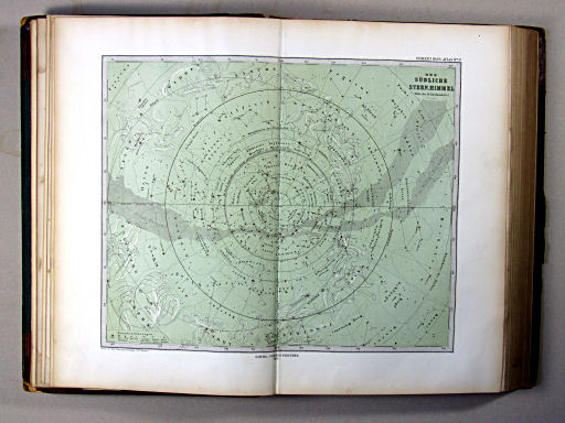 Stielers Hand-Atlas, 1874
5b. Der südliche Stern-Himmel