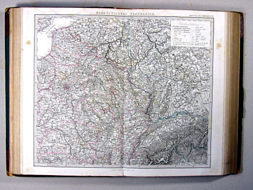 Stielers Hand-Atlas, 1874
14c. Nordöstliches Frankreich
