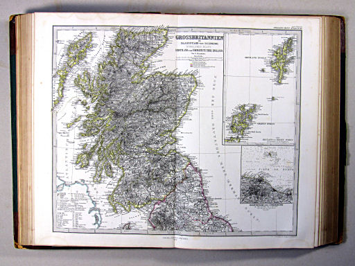 Stielers Hand-Atlas, 1874
15c. Grossbritannien (Nördliches Blatt)