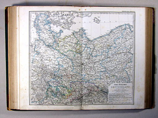 Stielers Hand-Atlas, 1874
22a. Nord-Östliches Deutschland