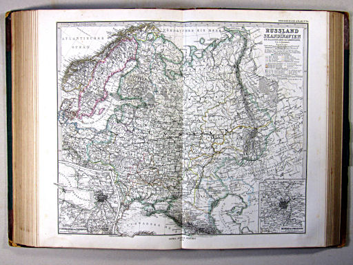 Stielers Hand-Atlas, 1874
36. Russland und Skandinavien