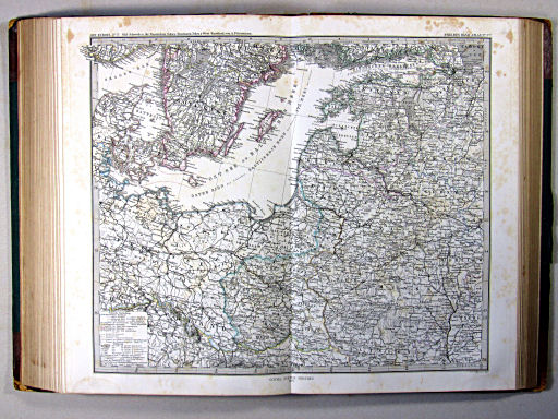 Stielers Hand-Atlas, 1874
37c. Ost-Europa, Nº 3: Süd-Schweden, die Russischen Ostsee-Provinzen, Polen & West-Russland