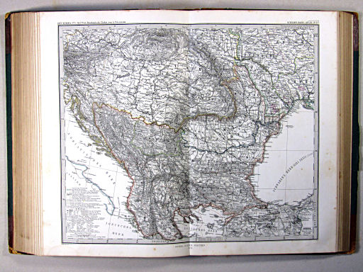 Stielers Hand-Atlas, 1874
37e. Ost-Europa, Nº 5: Südwest-Russland & die Türkei