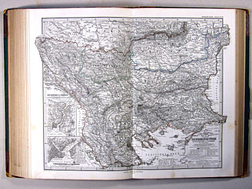 Stielers Hand-Atlas, 1874
38b. Die Europäische Türkei