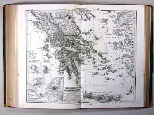 Stielers Hand-Atlas, 1874
38c. Griechenland und der Griechisch-Türkische Archipel