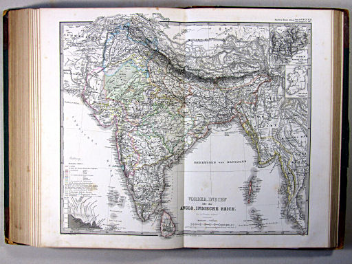 Stielers Hand-Atlas, 1874
44b. Vorder-Indien oder das Anglo-Indische Reich