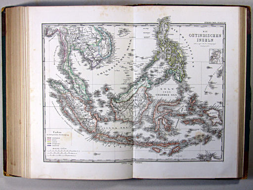 Stielers Hand-Atlas, 1874
44c. Die Ostindischen Inseln
