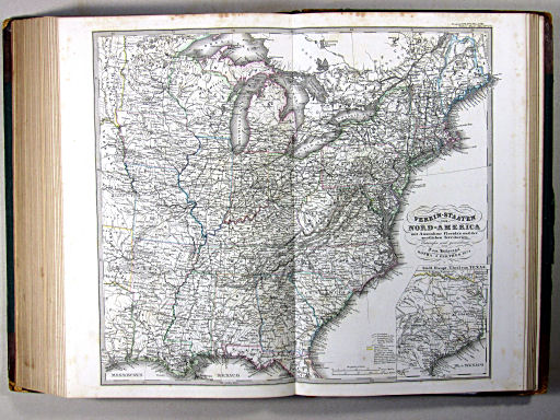 Stielers Hand-Atlas, 1874
47. Verein-Staaten von Nord-America mit Ausnahme Florida's und der westlichen Territorien