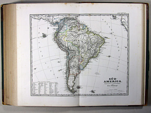 Stielers Hand-Atlas, 1874
49a. Süd-America