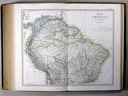 Stielers Hand-Atlas, 1874
49b. Süd-America (Nördlicher Theil)