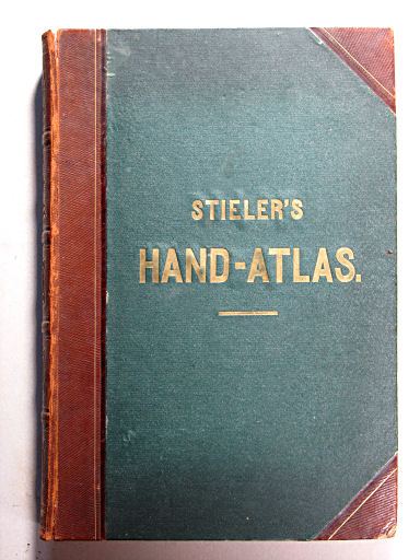 Stielers Hand-Atlas, 1875
Voorkant band / Front cover