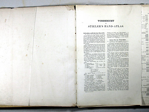 Stielers Hand-Atlas, 1875
Bericht, p. 1 ('nieuwe' versie / 'new' version)