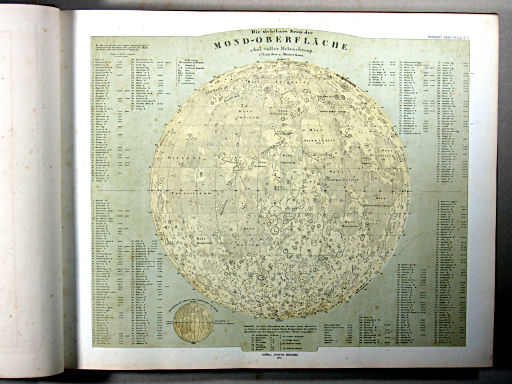Stielers Hand-Atlas, 1875
5. Die sichtbare Seite der Mondoberfläche